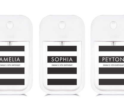 Hand Sanitizer - Glam Spa Party
