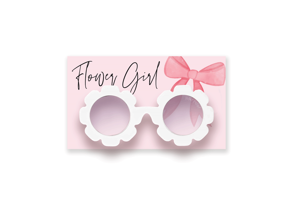 Sunglasses – Flower Girl Pink Bow