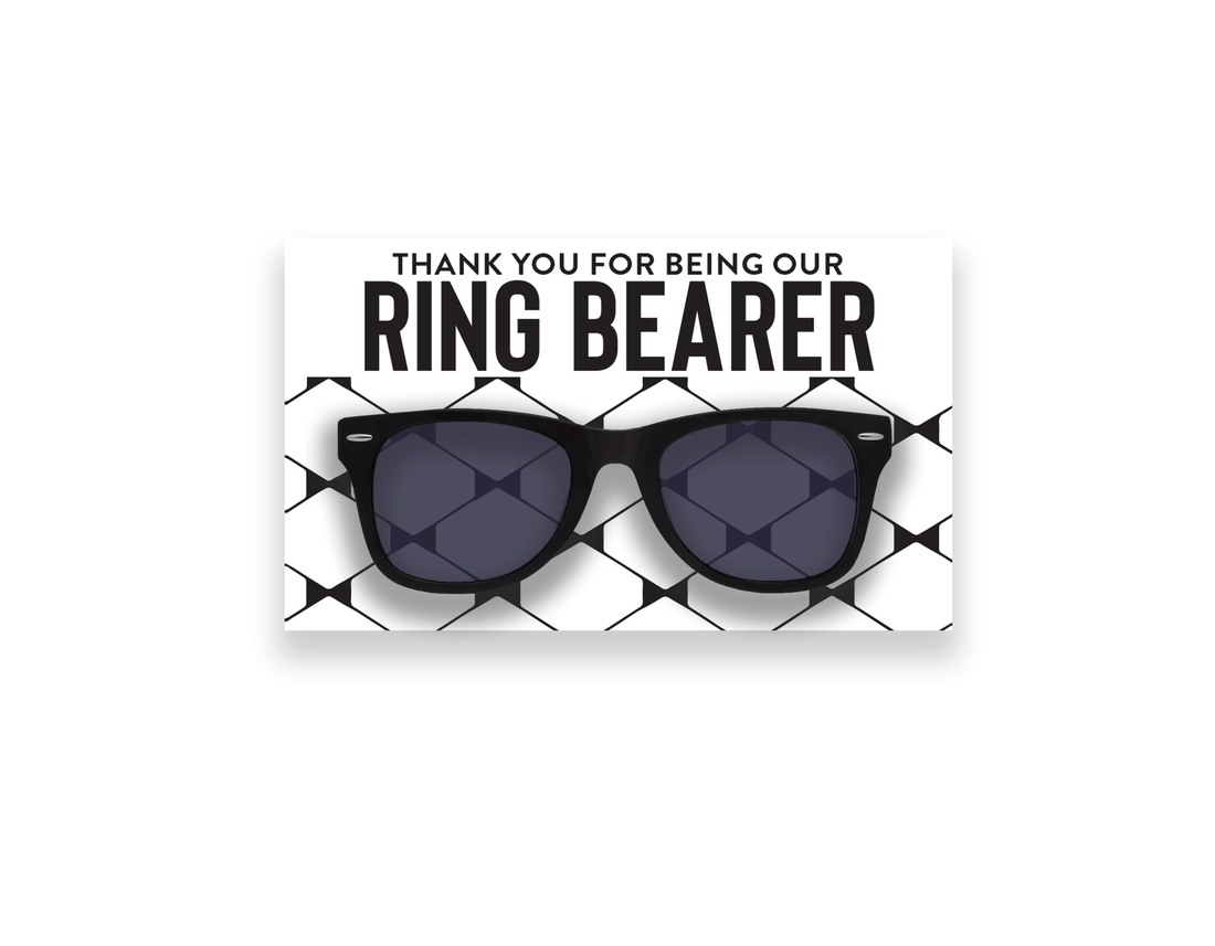 Sunglasses – Thank You Ring Bearer