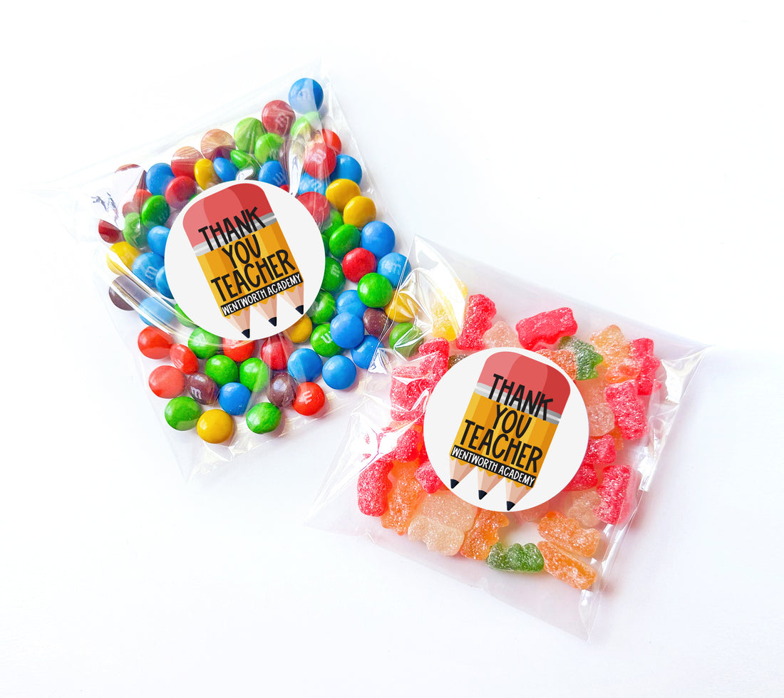 Favor Bags – Best Teacher Pencils
