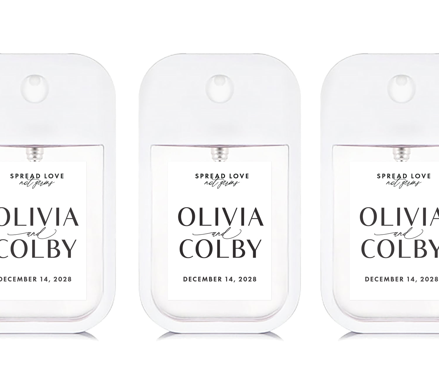 Hand Sanitizer - Wedding Favors