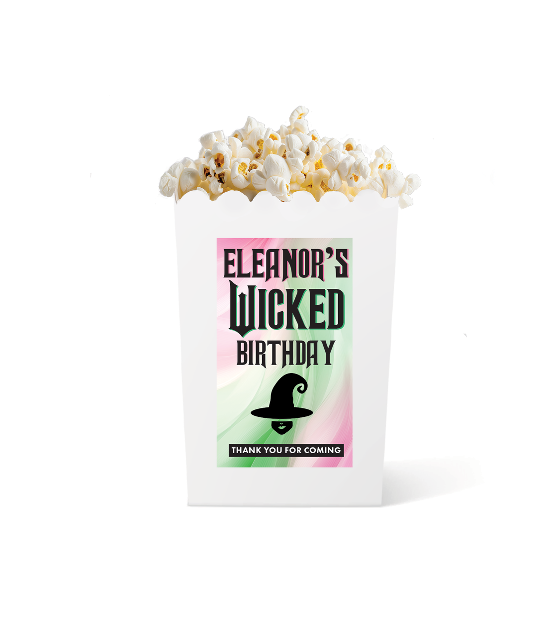 Popcorn Box – Wicked Witch Birthday