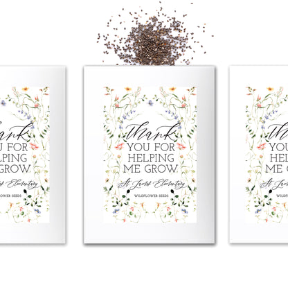 Seed Packets – Helping Me Grow – Floral