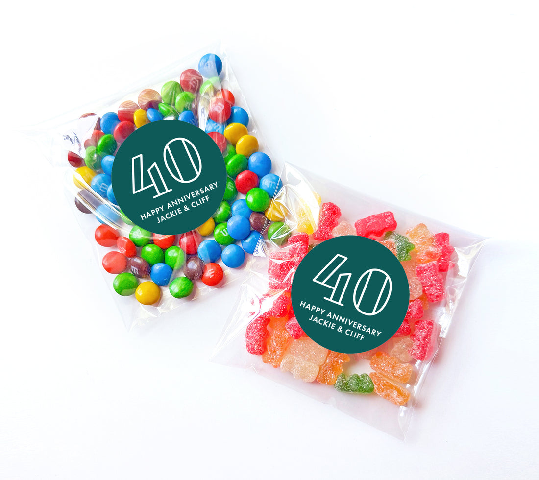 Favor Bags – Number