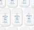 Blue White