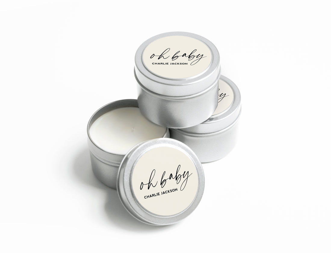 Candles – Oh Baby – Silver