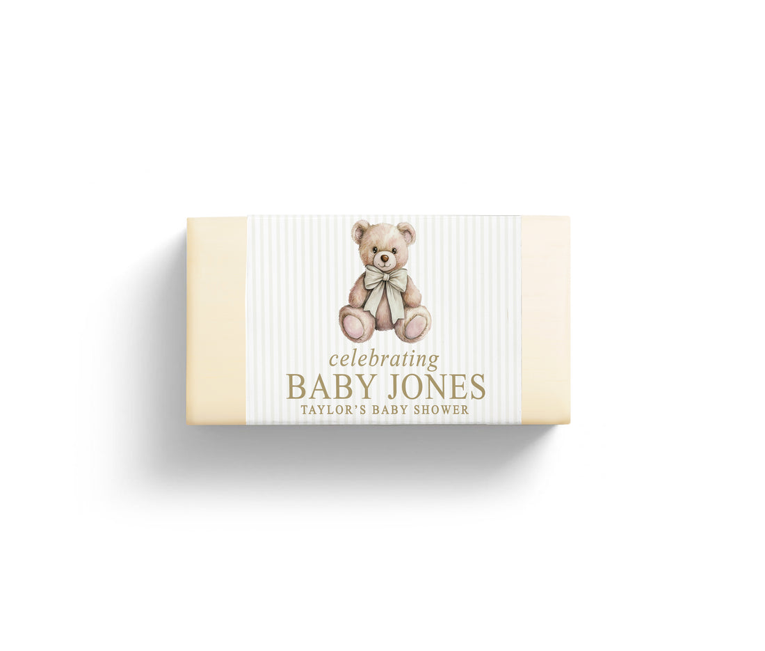 Soap Favor - Elegant Bear - Beige