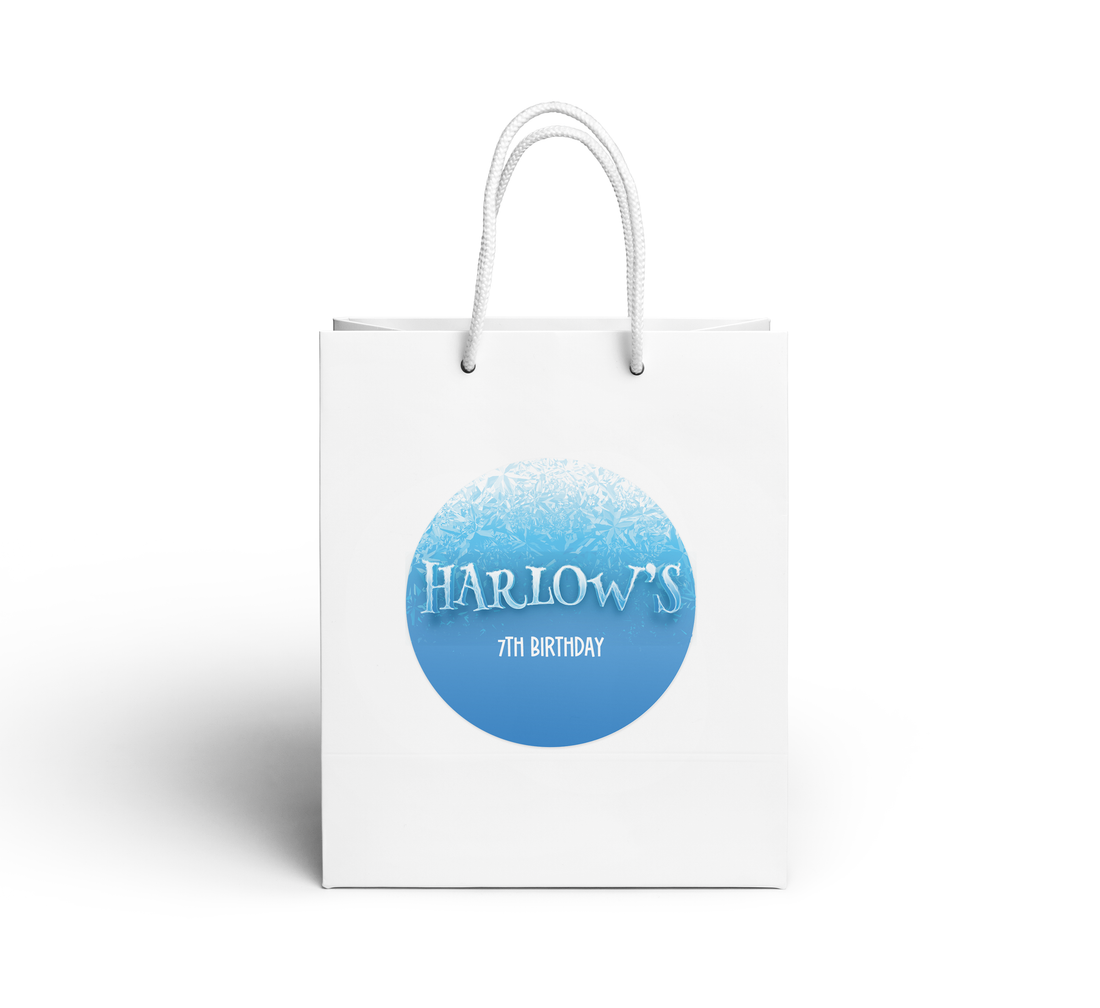 Gift Bag – Ice Blue