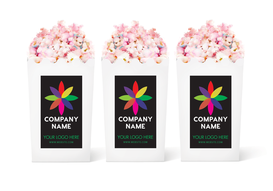 Popcorn Box – Add Your Own Logo