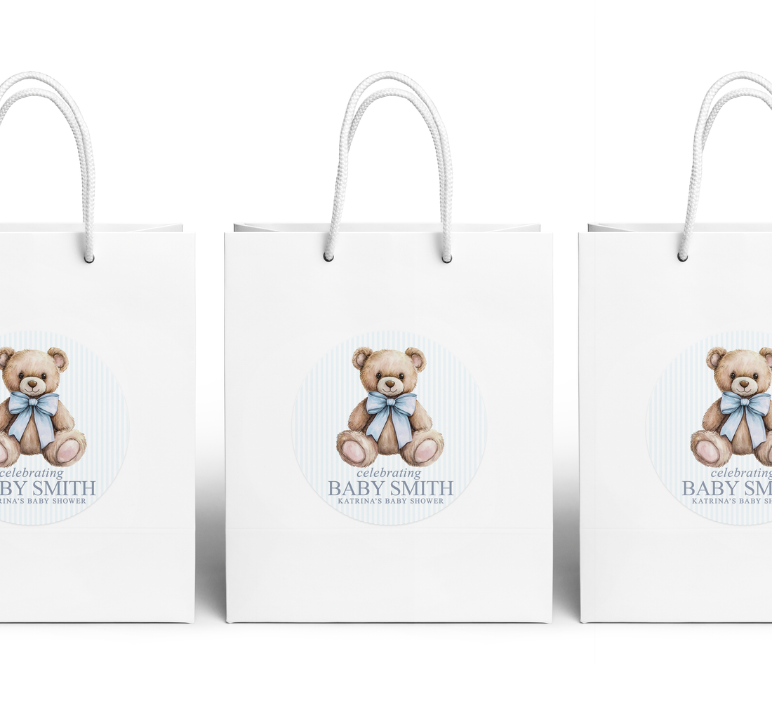Gift Bag – Blue Bear