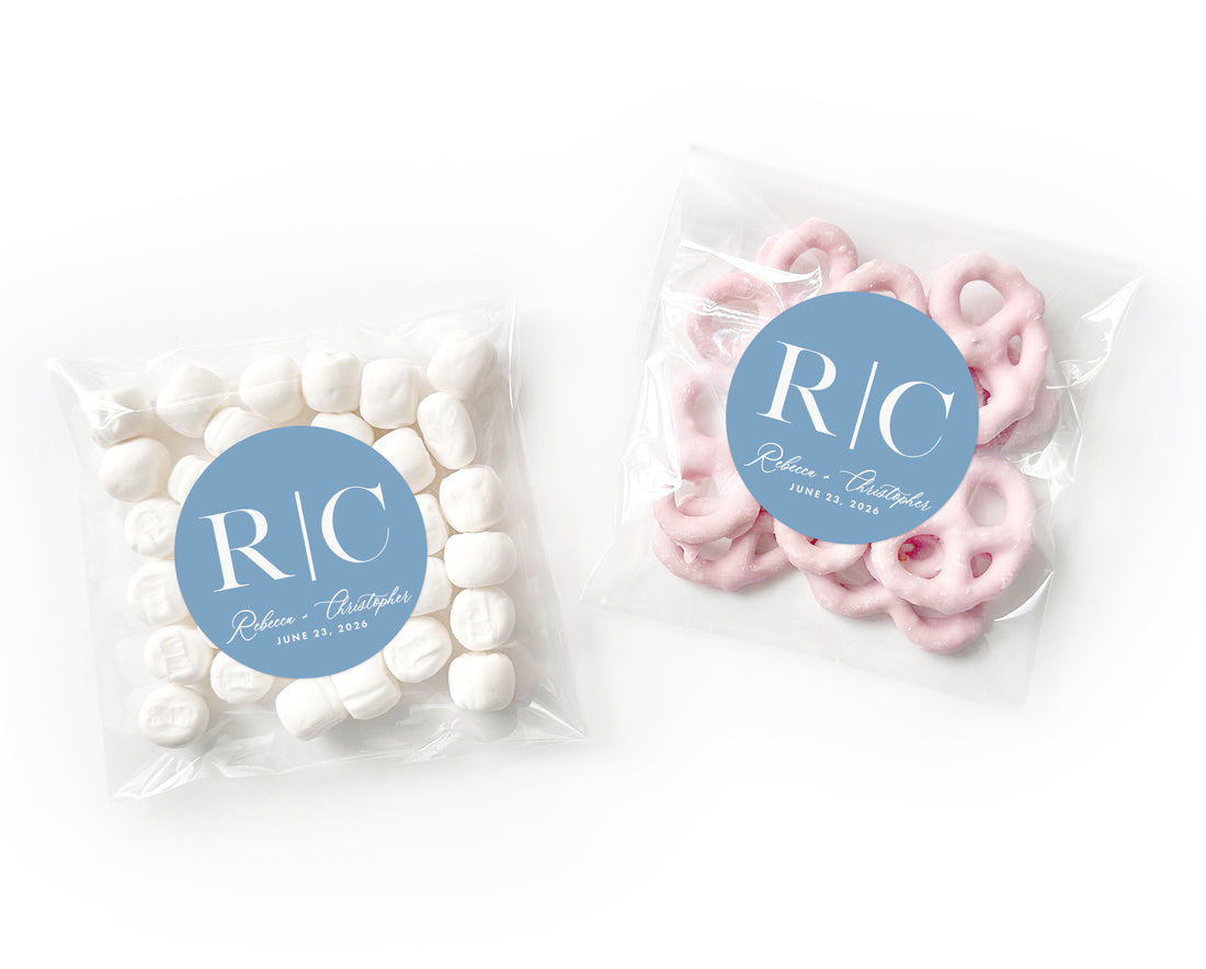 Favor Bags – Initials