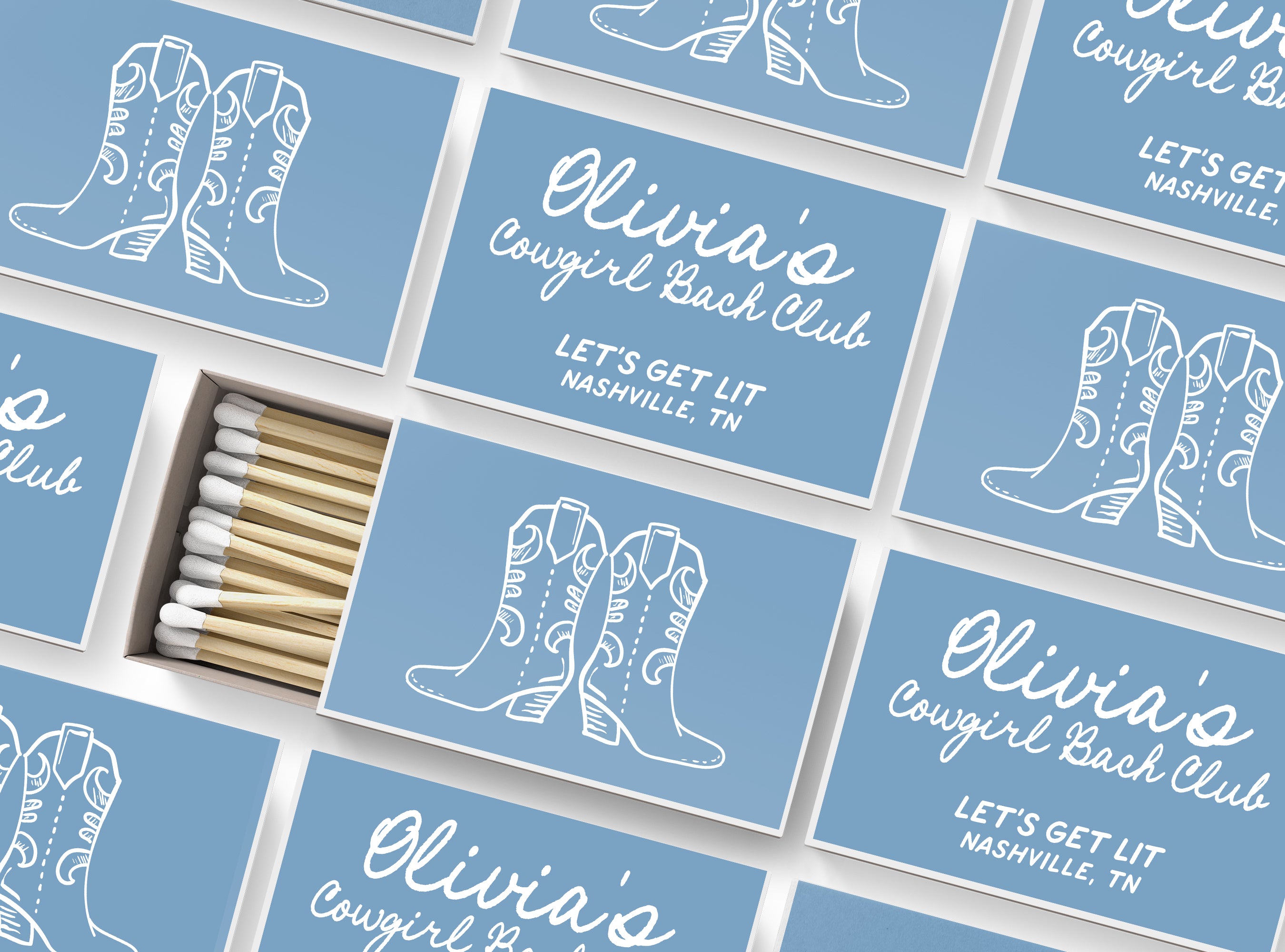 Matches – Cowgirl Bach – Boots