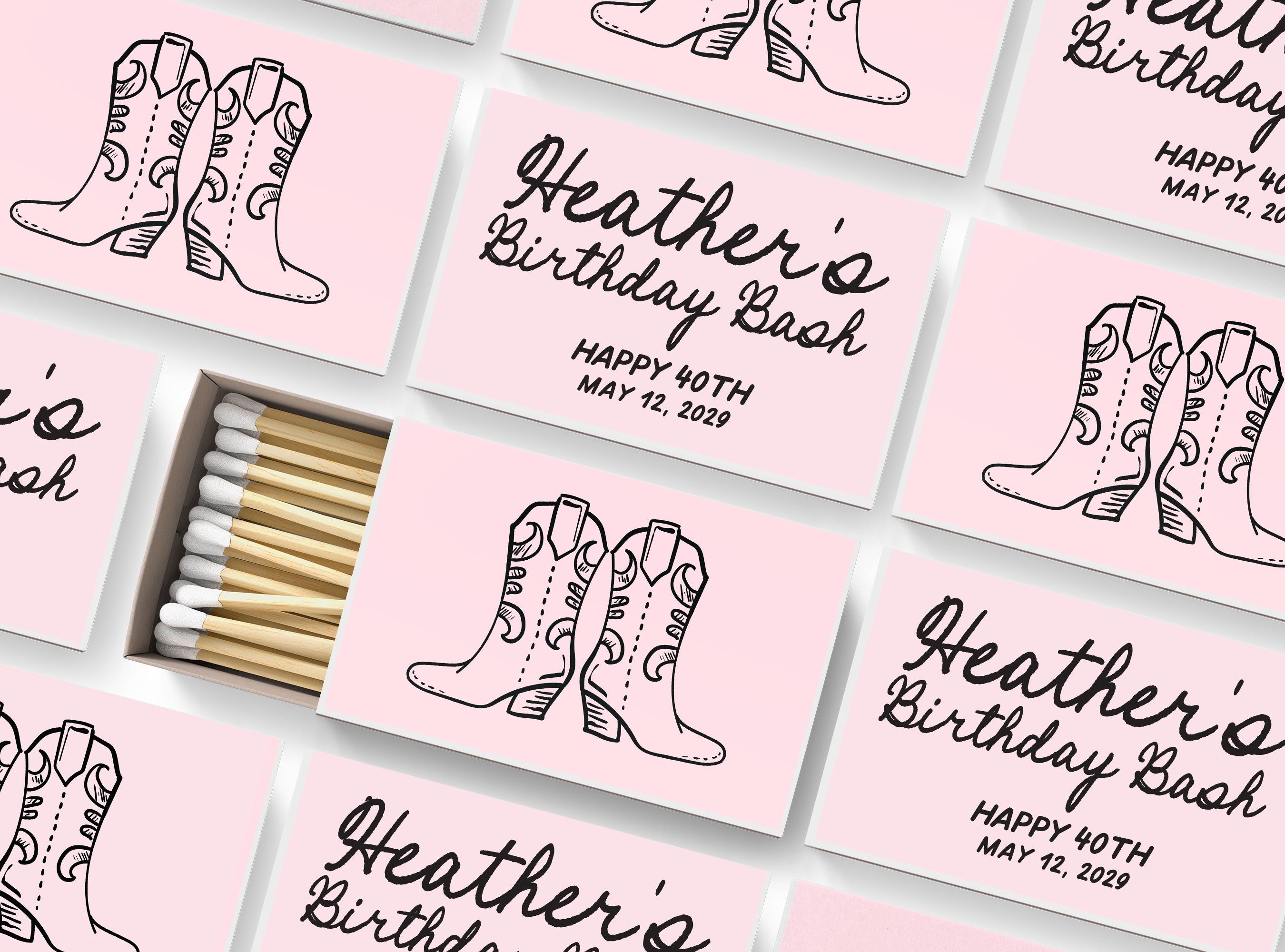 Matches – Cowgirl Bach – Boots