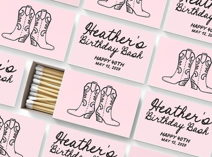 Matches – Cowgirl Bach – Boots