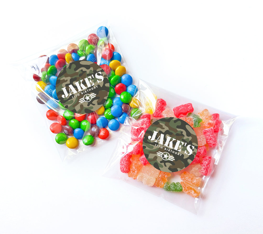 Favor Bags – Camo