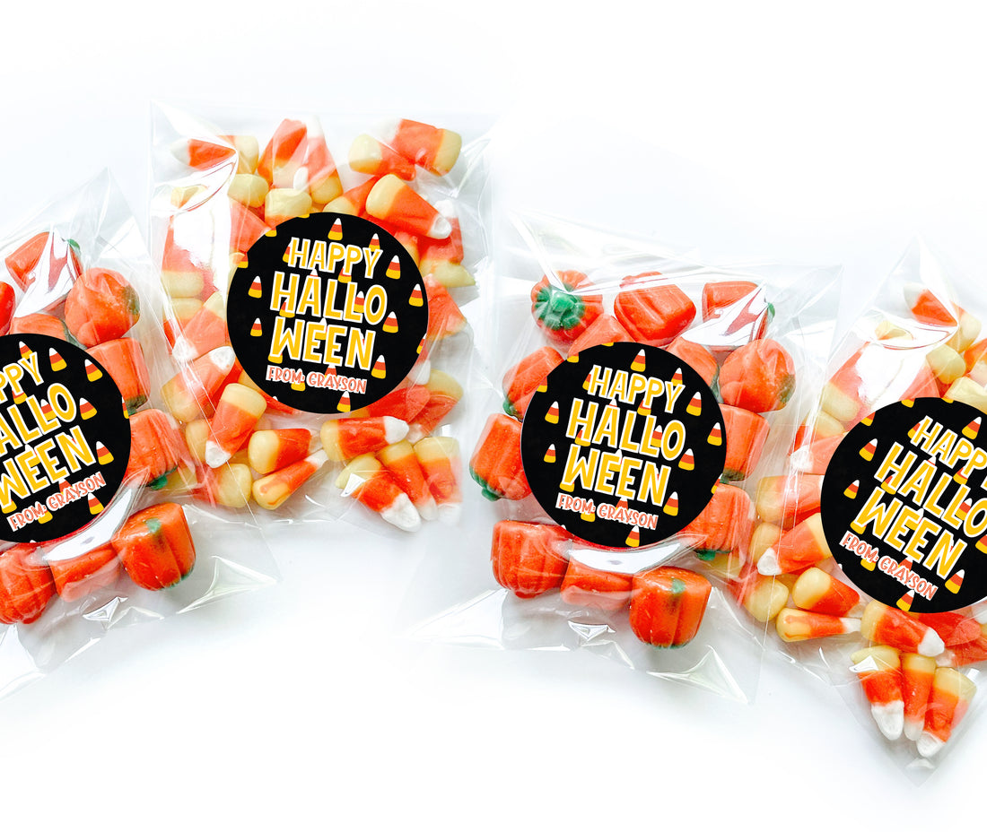 Favor Bags – Candy Corn