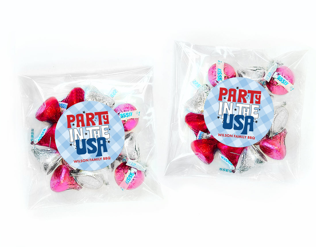 Favor Bags – Party Plaid