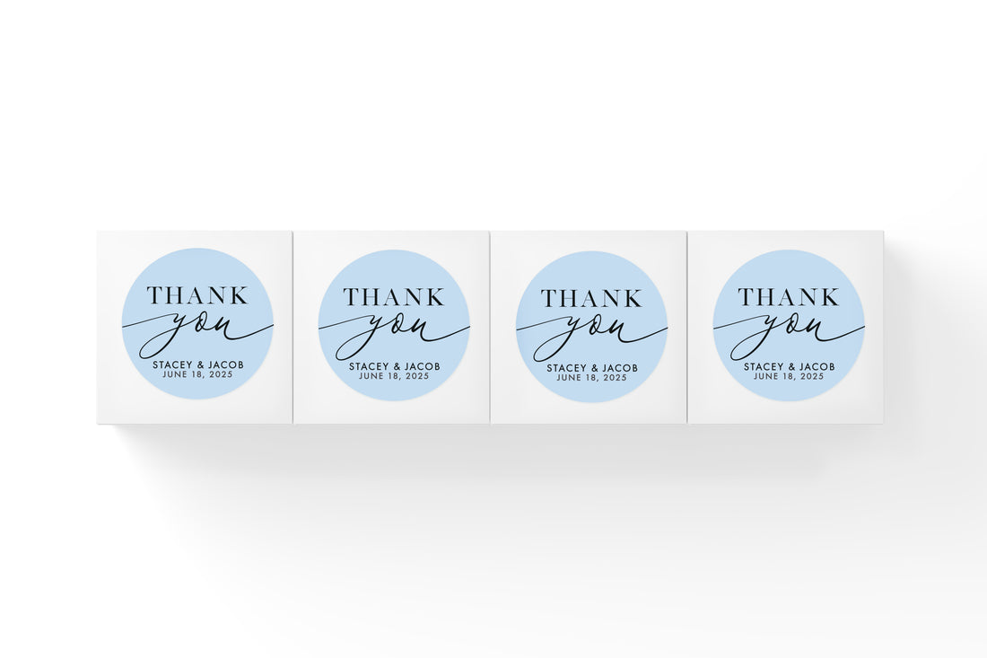 Favor Boxes – Thank You
