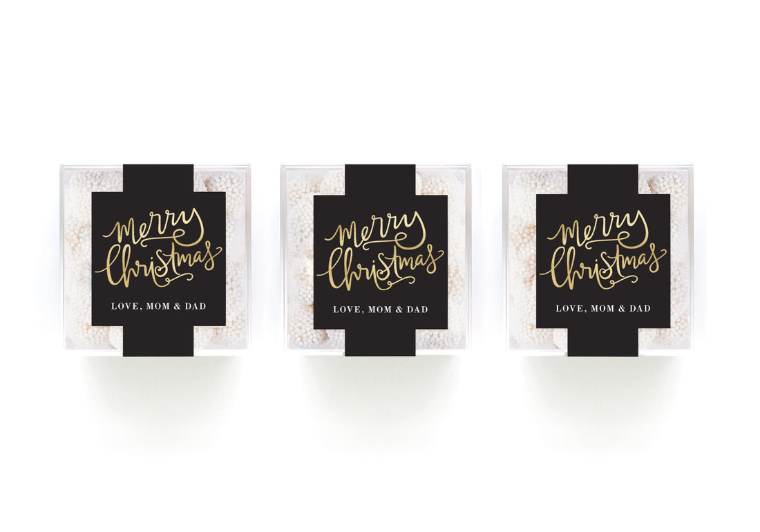 Clear Cubes – Elegant Black