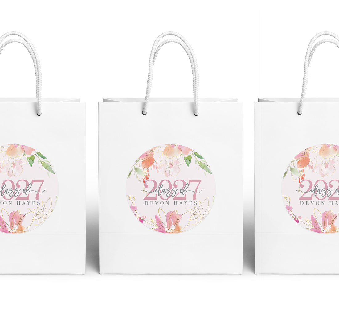 Gift Bag – Graduation Floral