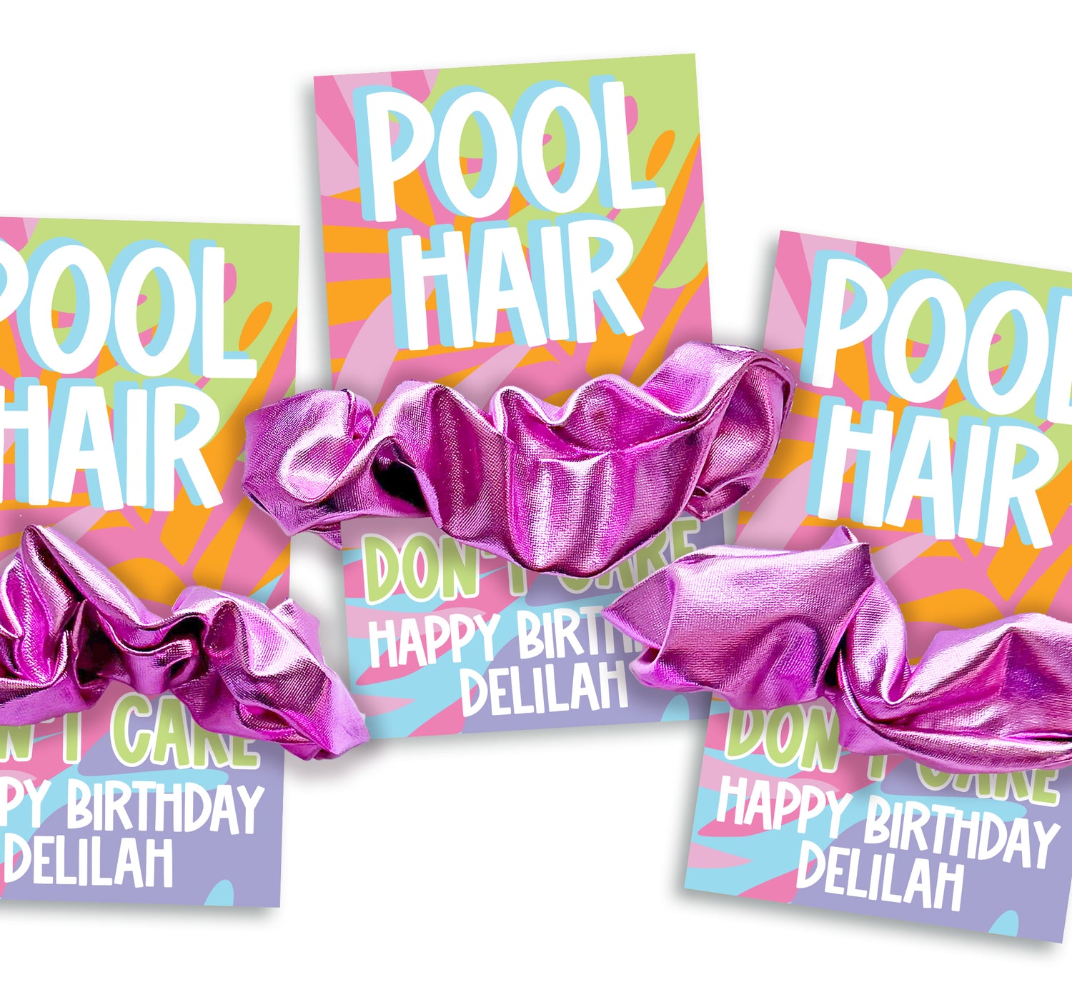 Scrunchies – Pool Party