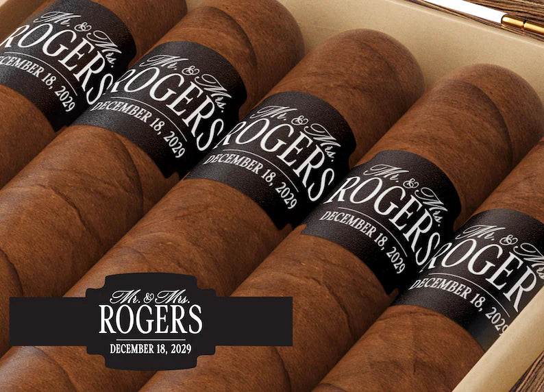 Wedding Club Cigar Labels