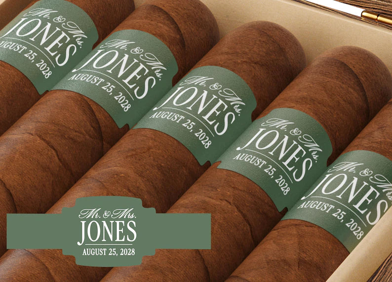 Wedding Club Cigar Labels