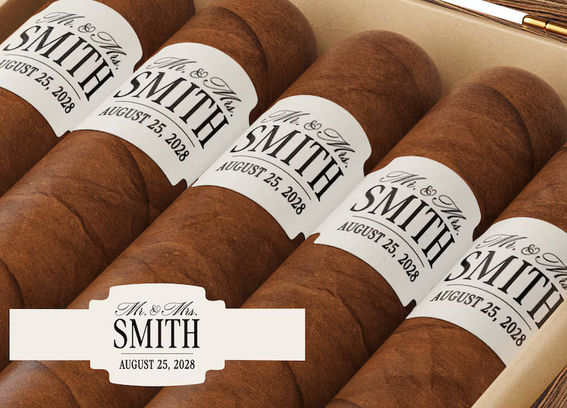 Wedding Club Cigar Labels
