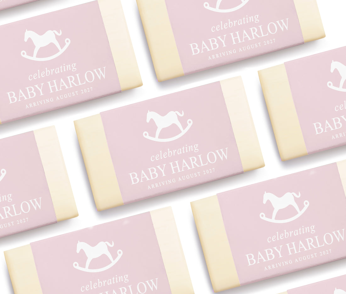 Soap Favor - Rocking Horse - Pink