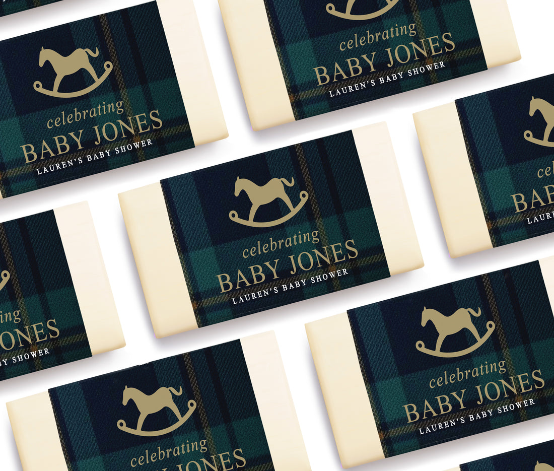 Soap Favor - Rocking Horse - Plaid