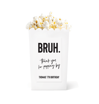 Popcorn Box – BRUH.