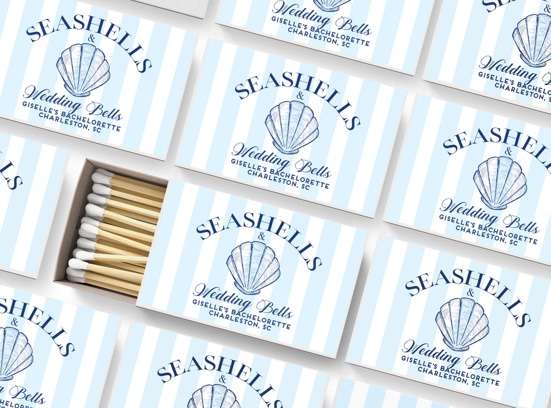 Matches – Seashells &amp; Wedding Bells