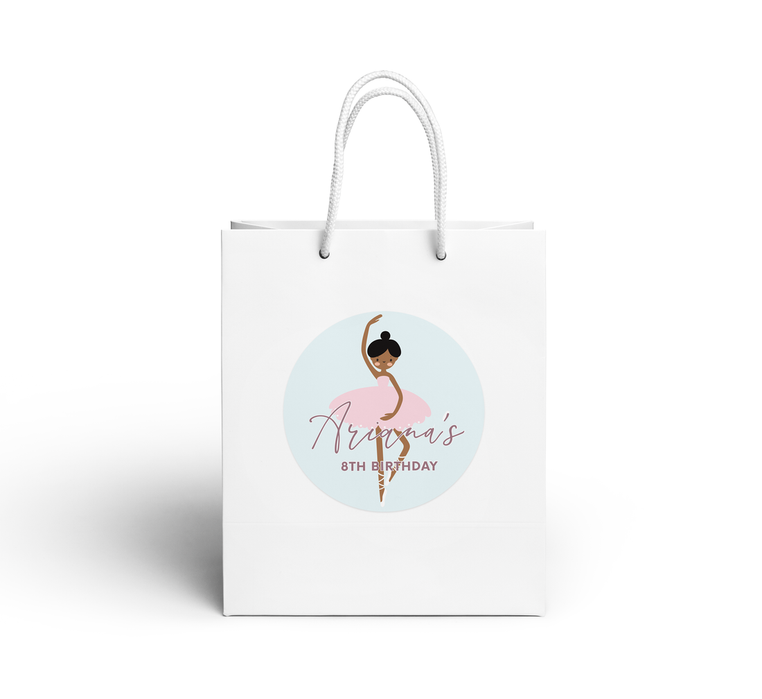 Gift Bag – Birthday Ballerina