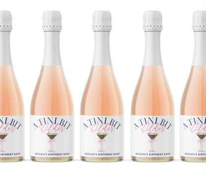 Champagne Labels – A Tini Bit Older Espresso